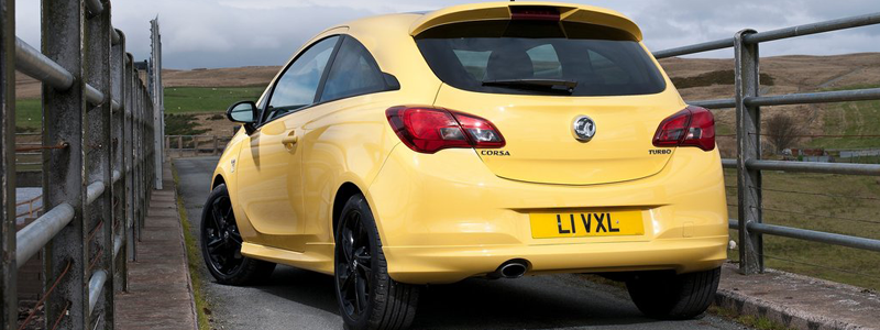 corsa rear view